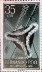 Stamps : Europe : Spain :  Intercambio 0,50 usd 35 cents. 1960