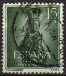 Stamps Spain -  ESPAÑA 1954 1133 Sello Año Mariano Ntra. Señora de Begoña Bilbao Usado