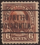 Sellos de America - Estados Unidos -  James A Garfield 1922 6 centavos 11 perf