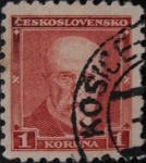 Stamps Czechoslovakia -  Masaryk