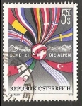 Stamps Austria -   Protect the Alps - Convenio de los Alpes