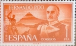 Stamps Spain -  Intercambio 0,35 usd 1 pta. 1961