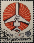 Stamps : Europe : Czechoslovakia :  World Communications Year