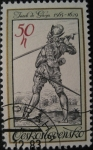 Stamps Czechoslovakia -  Engravings of Costumes