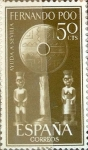 Stamps Spain -  Intercambio 0,25 usd 50 cents. 1961