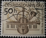 Stamps : Europe : Czechoslovakia :  Music Year