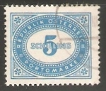 Stamps Austria -  Porto Marke