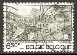 Stamps Belgium -  Blind leading the blind - El ciego liderando al ciego
