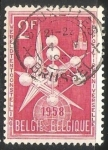 Stamps Belgium -  Exposition universelle 1958