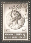 Stamps Belgium -  Queen Elizabeth