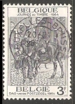 Stamps Belgium -  Dia del sello - cartero