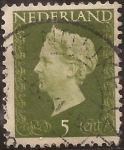 Stamps Netherlands -  Reina Guillermina 1947  5  céntimos