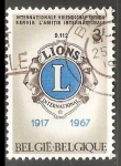 Stamps Belgium -  Lions