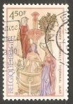 Stamps Belgium -  Theramal fountain
