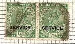 Stamps Asia - India -  Rey Jorge VI