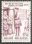 Stamps Belgium -  Dia del sello - cartero