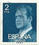 Stamps : Europe : Spain :  (223) SERIE BÁSICA JUAN CARLOS I. Ia SERIE, VALOR FACIAL 2 Pts. EDIFIL 2345