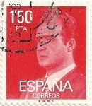 Stamps : Europe : Spain :  (224) SERIE BÁSICA JUAN CARLOS I. Ia SERIE, VALOR FACIAL 1.50 Pts. EDIFIL 2344