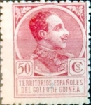 Stamps Spain -  Intercambio 4,00 usd 50 cents. 1919