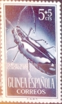 Stamps Spain -  Intercambio cr2f 0,25 usd 5+5 cents. 1953