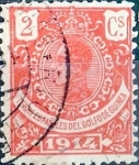 Stamps Spain -  Intercambio 0,20 usd 2 cents. 1914
