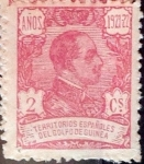 Stamps : Europe : Spain :  Intercambio 0,55 usd 2 cent. 1922