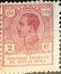 Stamps : Europe : Spain :  Intercambio 0,25 usd 2 cents. 1920