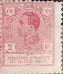 Stamps Spain -  Intercambio 0,25 usd 2 cents. 1920
