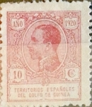 Stamps : Europe : Spain :  Intercambio 0,25 usd 10 cents. 1920