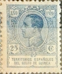 Stamps Spain -  Intercambio fd2a 0,85 usd 25 cents. 1920