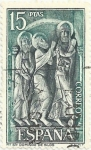 Stamps Spain -  (228) MONASTERIO DE SANTO DOMINGO DE SILOS. CAPITEL DE LOS DISCÍPULOS DE EMAÚSEDIFIL 2161
