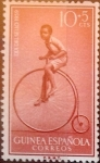 Sellos de Europa - Espa�a -  Intercambio nf4b 0,25 usd 10 + 5 cents. 1959