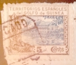 Stamps : Europe : Spain :  Intercambio 0,20 usd 5 cents. 1924