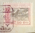 Stamps Spain -  Intercambio fd2a 0,20 usd 50 cents. 1924
