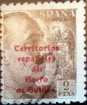 Stamps : Europe : Spain :  Intercambio 0,20 usd 2 ptas. 1943