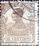 Stamps Spain -  Intercambio 0,20 usd 2 cent. 1912
