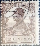 Stamps Spain -  Intercambio jxi 0,20 usd 2 cent. 1912