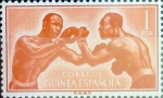Stamps Spain -  Intercambio jxi 0,25 usd 1 pta. 1958