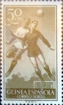 Stamps Spain -  Intercambio jxi 0,25 usd 50 cents. 1956