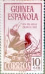 Stamps Spain -  Intercambio 0,20 usd 10 + 5 cents. 1952