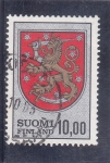 Stamps Finland -  escudo de armas