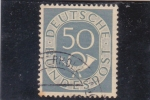 Stamps Germany -  cifra y corneta