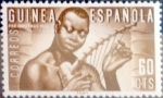 Stamps Spain -  Intercambio fd2a 0,30 usd 60 cents. 1953