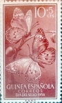 Stamps Spain -  Intercambio fd2a 0,35 usd 10 + 5 cents. 1958