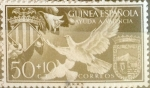 Sellos de Europa - Espa�a -  Intercambio 0,25 usd 50 + 10 cents. 1958