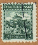 Stamps : Europe : Czechoslovakia :  PAISAJE-PERNSTYN