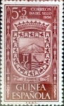 Stamps Spain -  Intercambio m3b 0,20 usd 5 + 5 cents. 1956