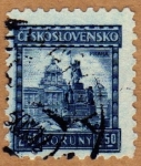 Stamps : Europe : Czechoslovakia :  PAISAJE-PRAHA