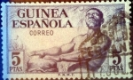 Stamps Spain -  Intercambio fd2a 0,25 usd  5 ptas. 1952