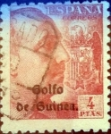 Stamps Spain -  Intercambio 0,65 usd  4 ptas. 1942